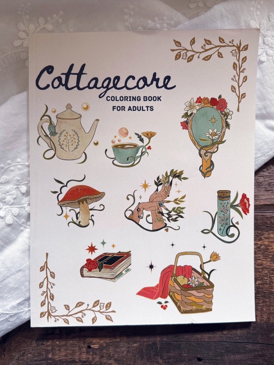 Other - Cottagecore Coloring Book for Adults